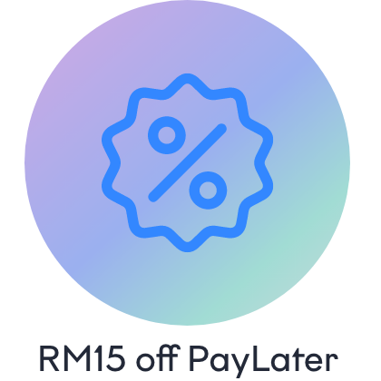 rm15 off paylater